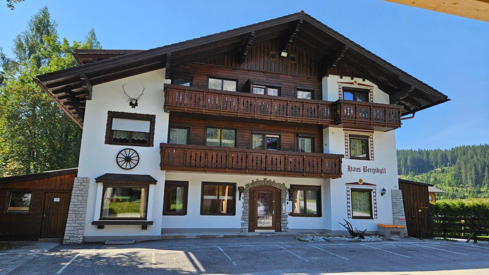 Bergidyll Top 1 Gartenwohnung Ramsau am Dachstein Exterior foto