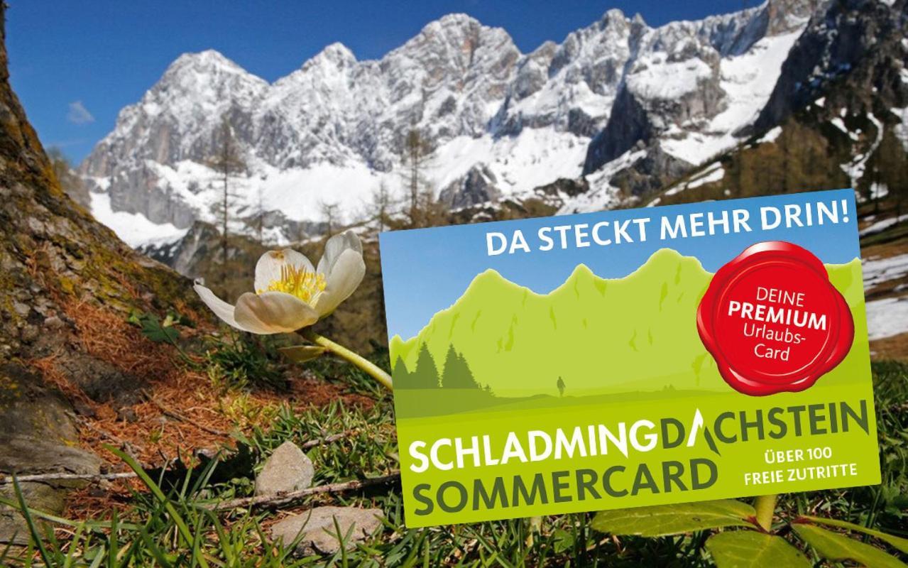 Bergidyll Top 1 Gartenwohnung Ramsau am Dachstein Exterior foto